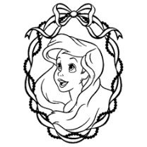 colorear a ariel colorear a ariel