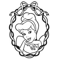 colorear a cenicienta colorear a cenicienta