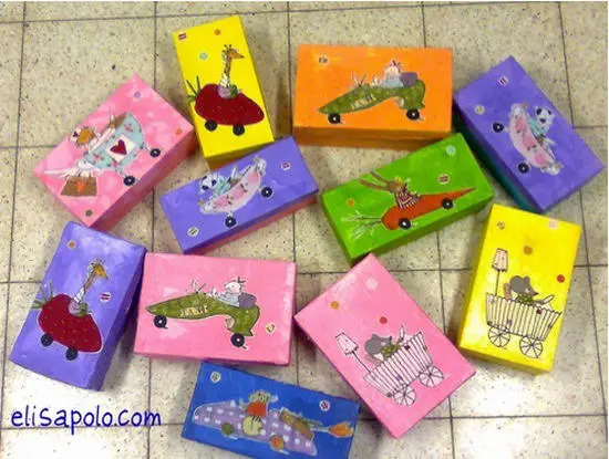 Cajas de cartón para regalos | Manualidades Infantiles Cajas de cartón para regalos | Manualidades Infantiles