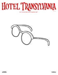 dibujos hotel transilvania para colorear-murcielago-hombre invisible