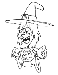 dibujos de brujas para colorear (5)