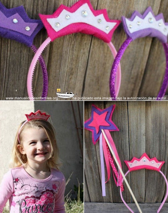 Corona de princesa | Manualidades Infantiles Corona de princesa | Manualidades Infantiles