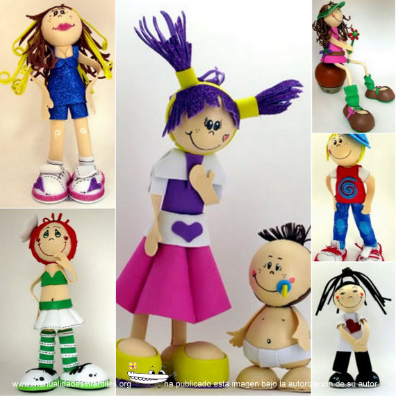 MATERIALES NECESARIOS PARA HACER LAS FOFUCHAS: