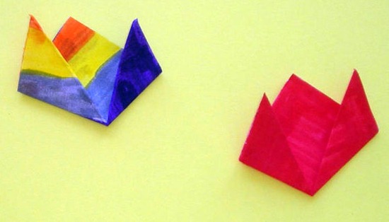 flores primavera origami