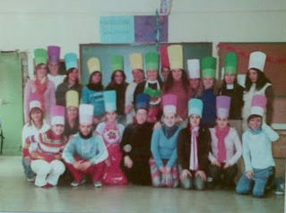Gorros cocinero papel