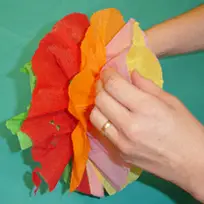 Flores de papel pinocho 4 Flores de papel pinocho 4