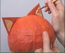 Gorro Gato Papel Mache7