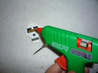 manualidades pistola silicona