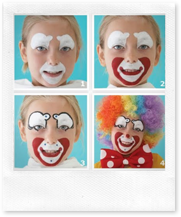 Maquillaje de payaso paso a paso