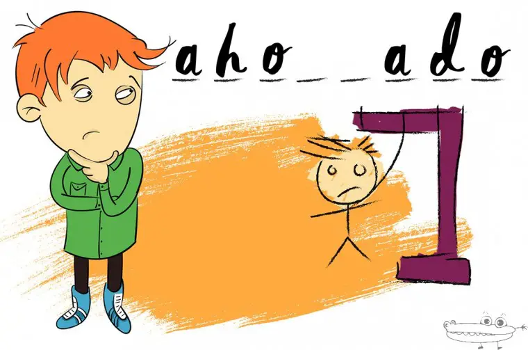 Juego del ahorcado Actividades para niños, manualidades fáciles y