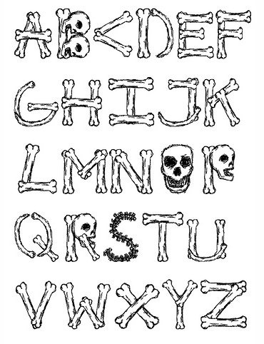 Estilos+De+Letras+Para+Dibujar ... de plantillas para escribir tus propios textos terroríficos de tus