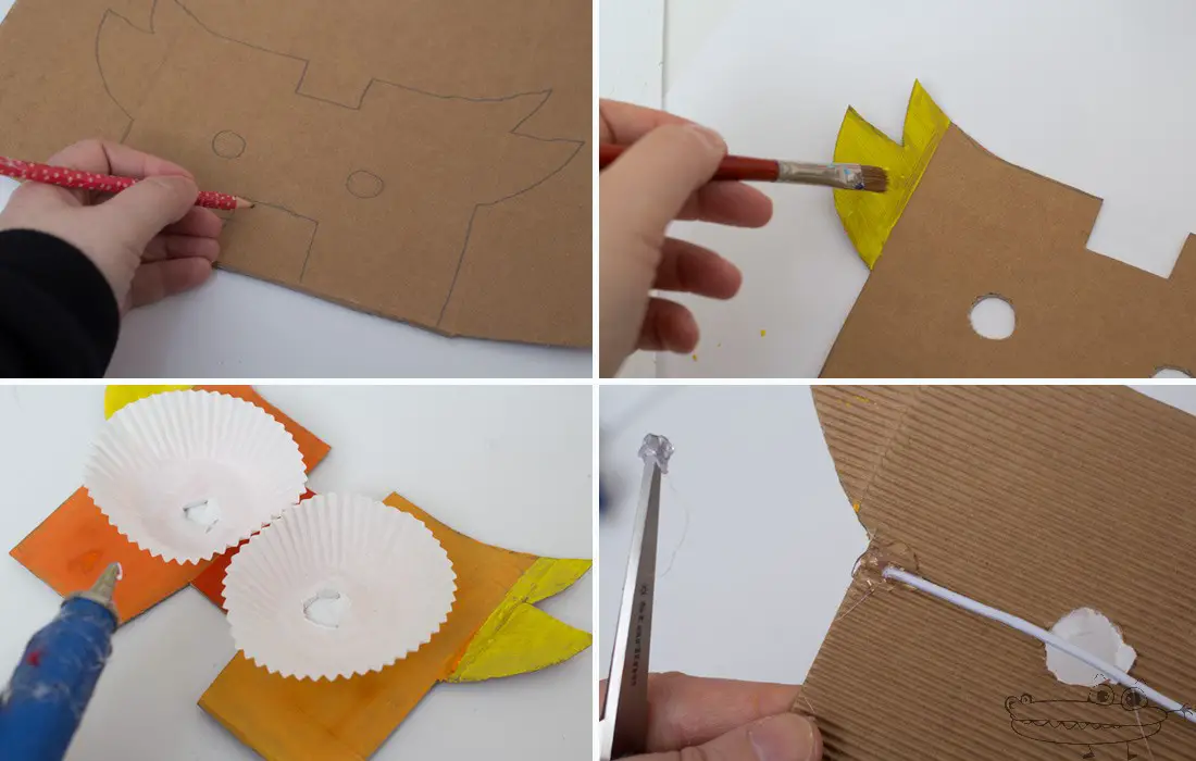 como hacer mascaras recicladas