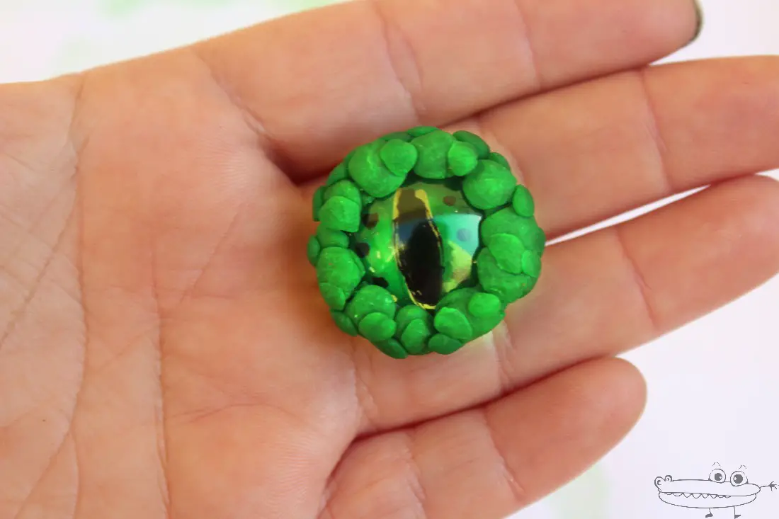 Broche ojo de dragon