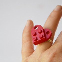 Anillo de lego corazon