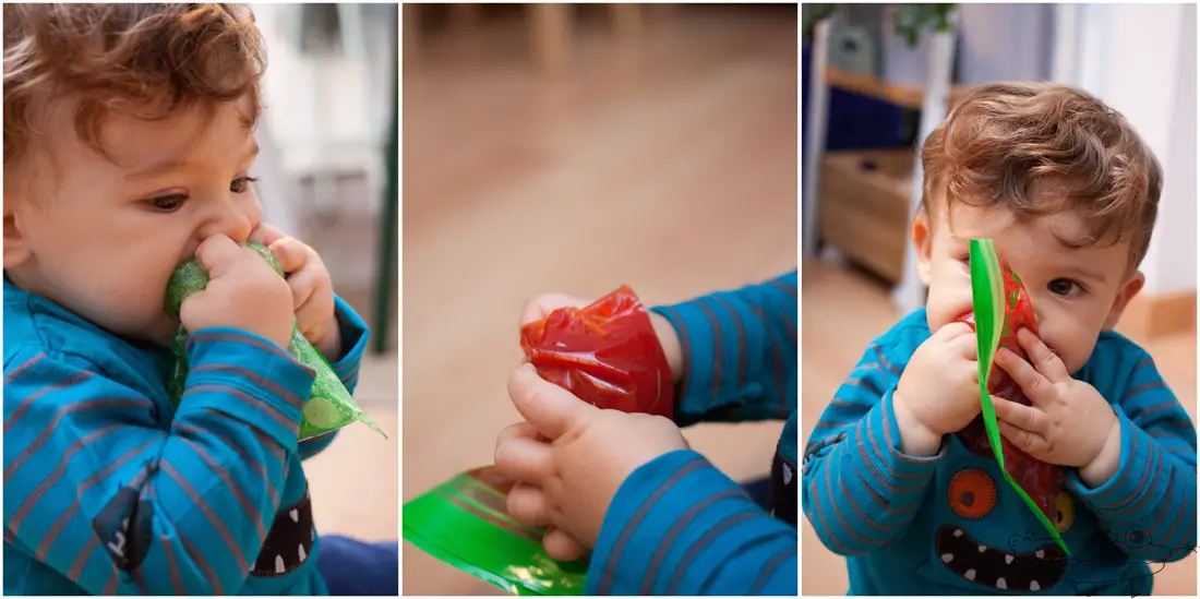 juguetes caseros para bebes en halloween