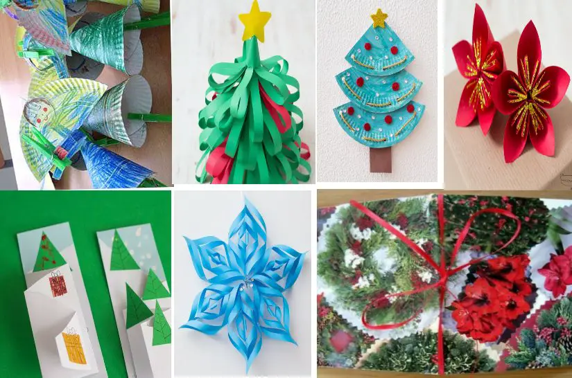 Manualidades de Navidad con papel