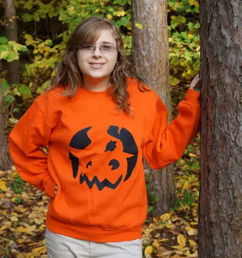 sudadera Jack O'Lantern para halloween