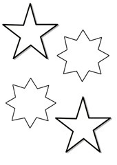 Estrellas de Navidad para Colorear (12)