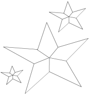 Estrellas de Navidad para Colorear (2)