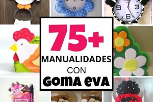 75 manualidades con goma eva