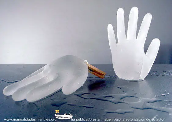 manos de hielo
