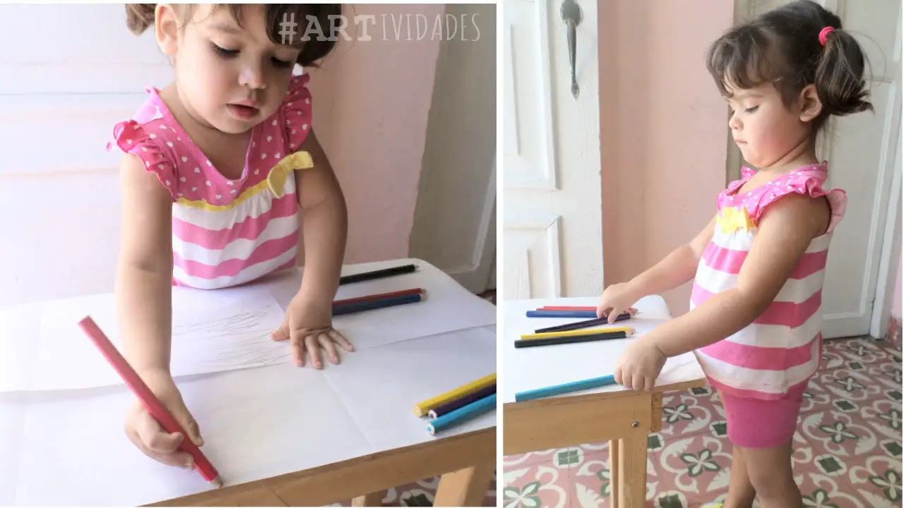 El arte del garabato – Actividad de dibujo libre -Manualidades Infantiles