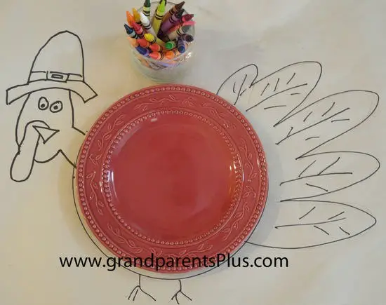 Actividad para colorear en Acción de gracias