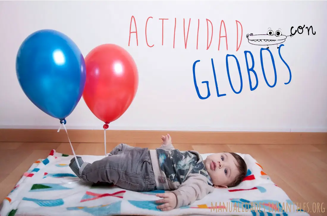 Actividades con globos de helio para bebés Infantiles