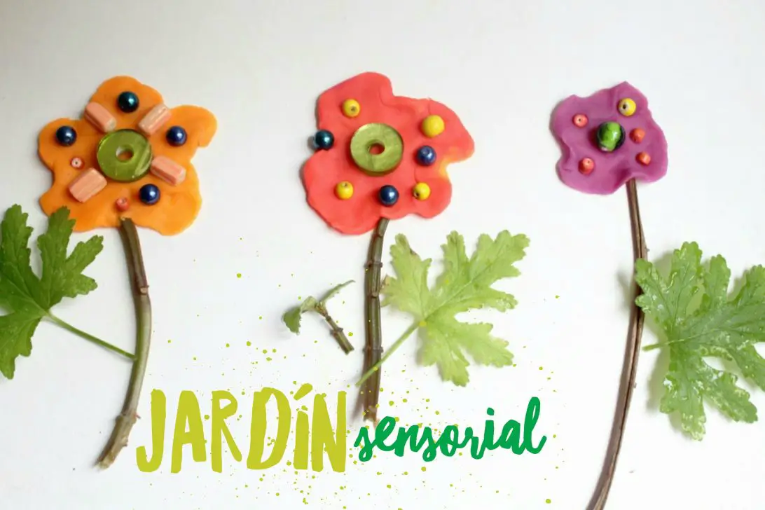 Actividades sensoriales jardin plastilina