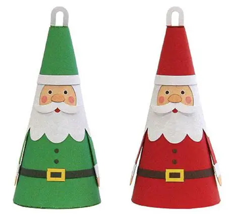 Adornos-faciles-de-Navidad-Santa-Claus
