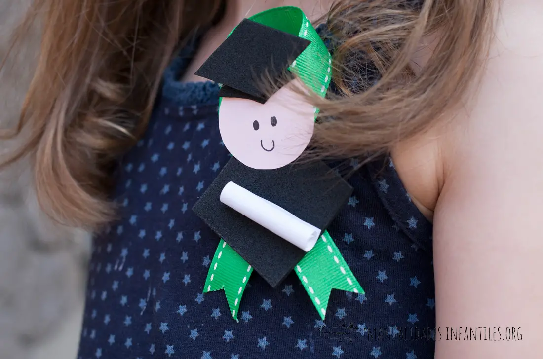 Broche de graduacion manualidades