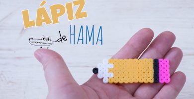 Broche de lapiz con hama