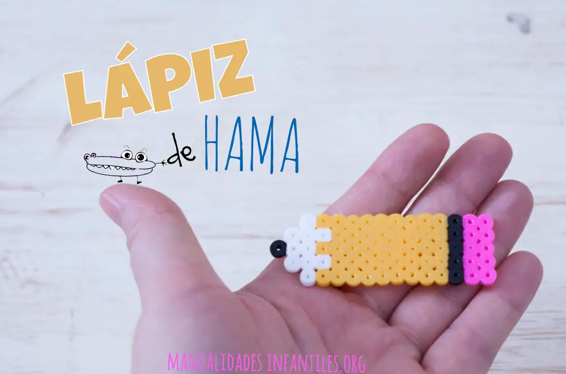 Broche de lapiz con hama