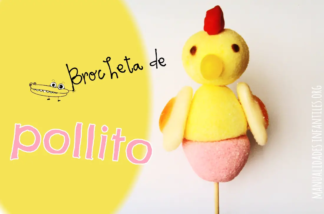 Brocheta de pollito