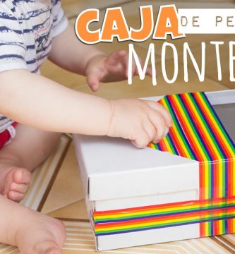 Caja de permanencia casera montessori