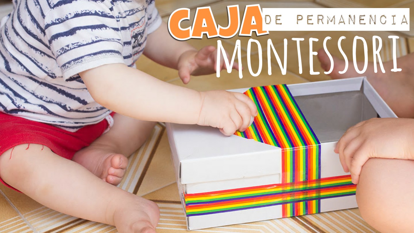 Caja de permanencia casera montessori