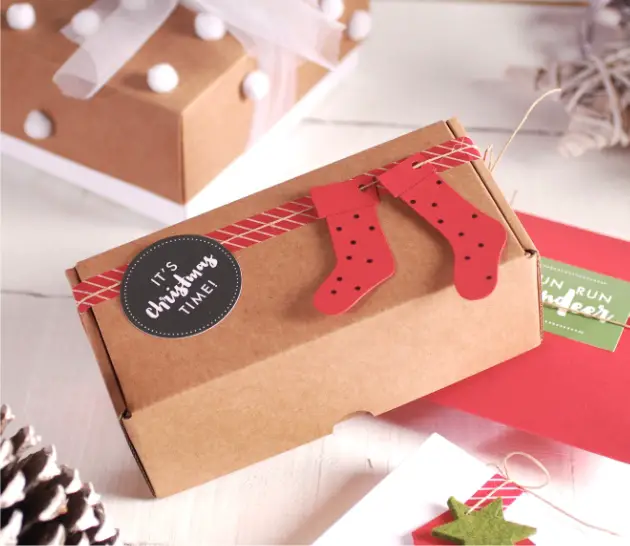 Fobia Interacción vino Cajas de cartón para regalos de Navidad - Ideas para decorarlas