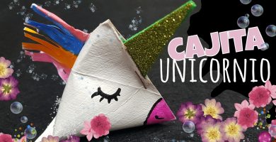 Cajita unicornio