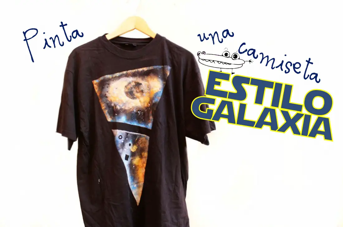 Camiseta estilo galaxia