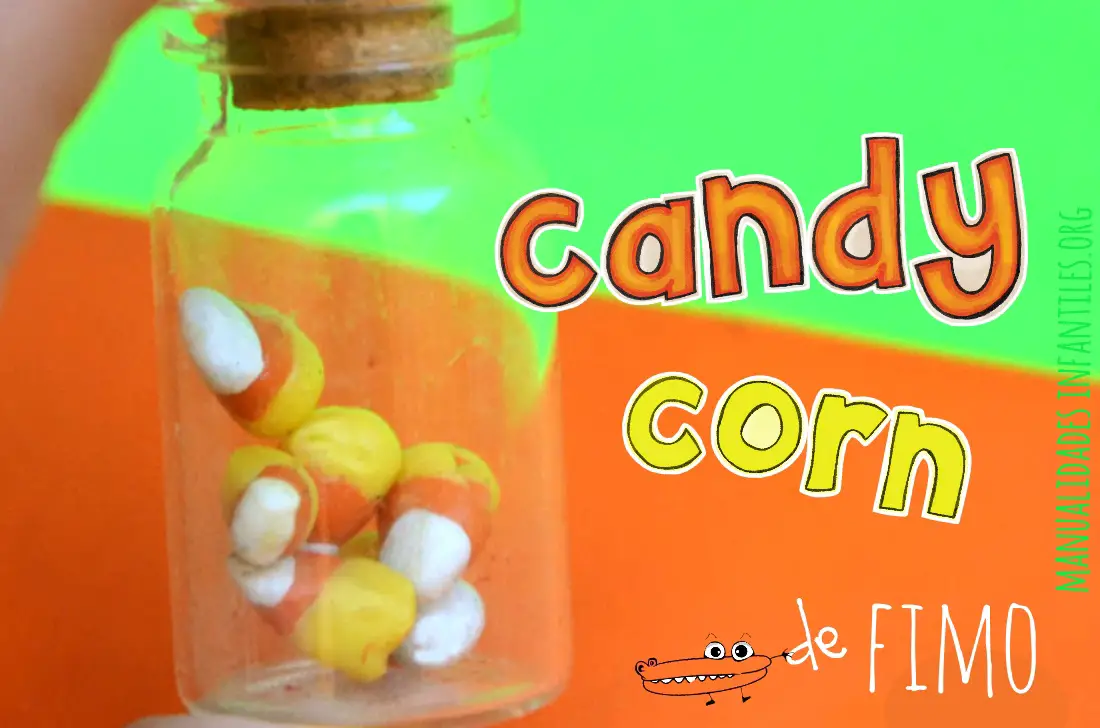 Candy corns de fimo