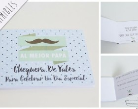Chequera de vales Dia del Padre
