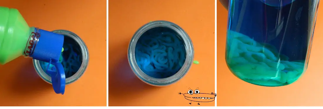 Como hacer agua fluorescente