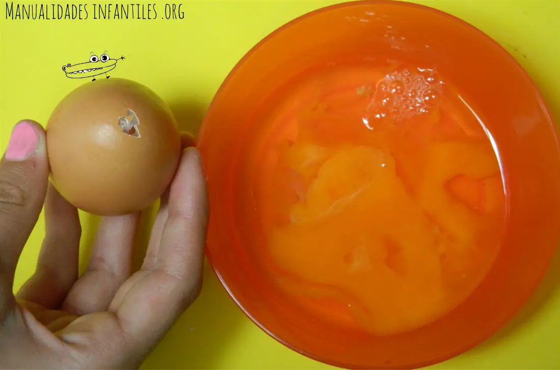 Como vaciar un huevo sin romper la cascara