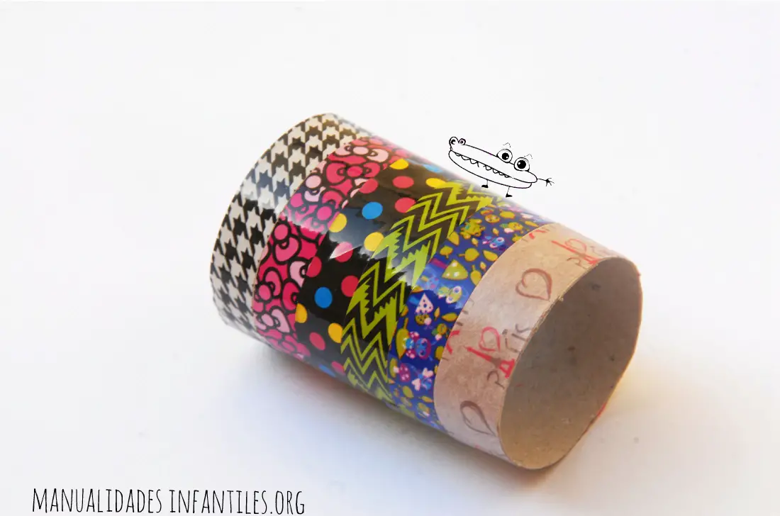 Corona washi tape paso 1