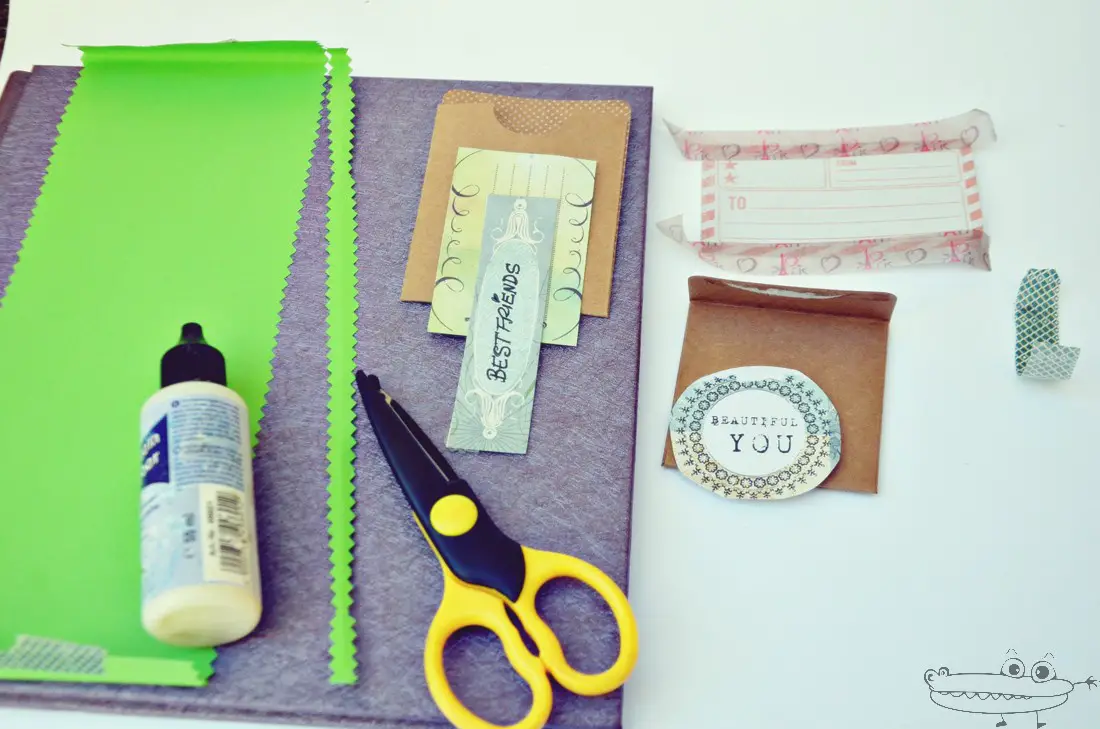 album de scrapbooking materiales