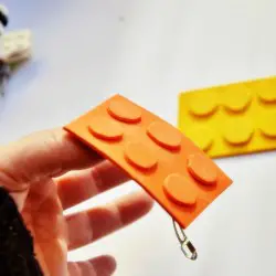 Clip para el pelo de Lego