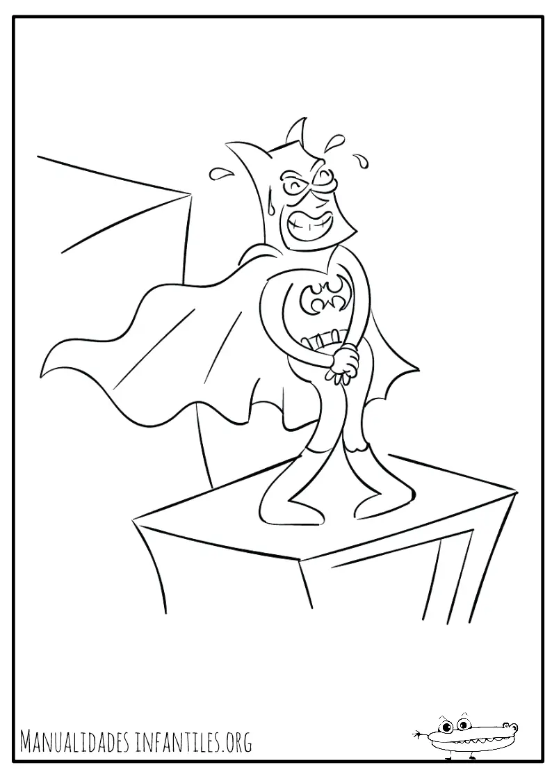Mañana favorito Melódico Dibujos de Superhéroes -Manualidades Infantiles