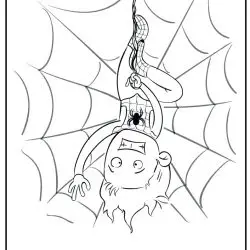 Dibujo de Spiderman