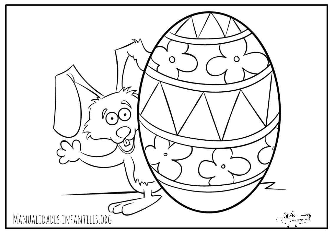 Dibujos de Pascua -Manualidades Infantiles