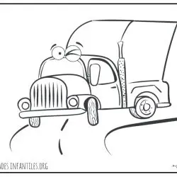 Dibujo de un camion